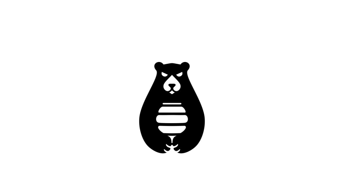 Modelo de logotipo do Honey Bear #78623 - TemplateMonster