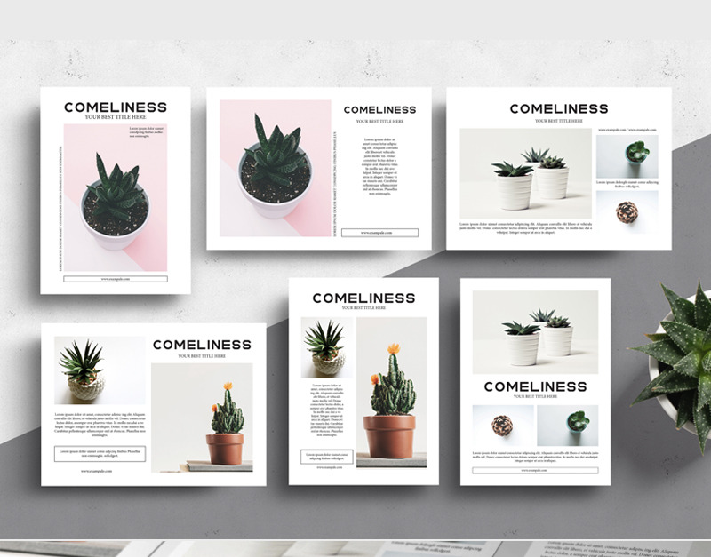 Comeliness Multipurpose Postcard Flyer - Corporate Identity Template