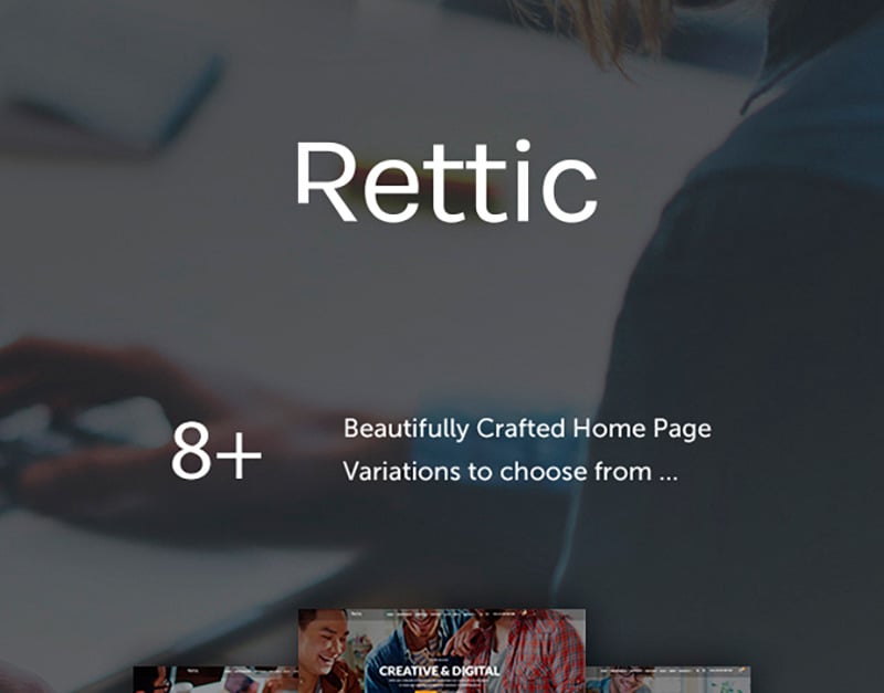 Rettic - Creative Agency HTML Website Template