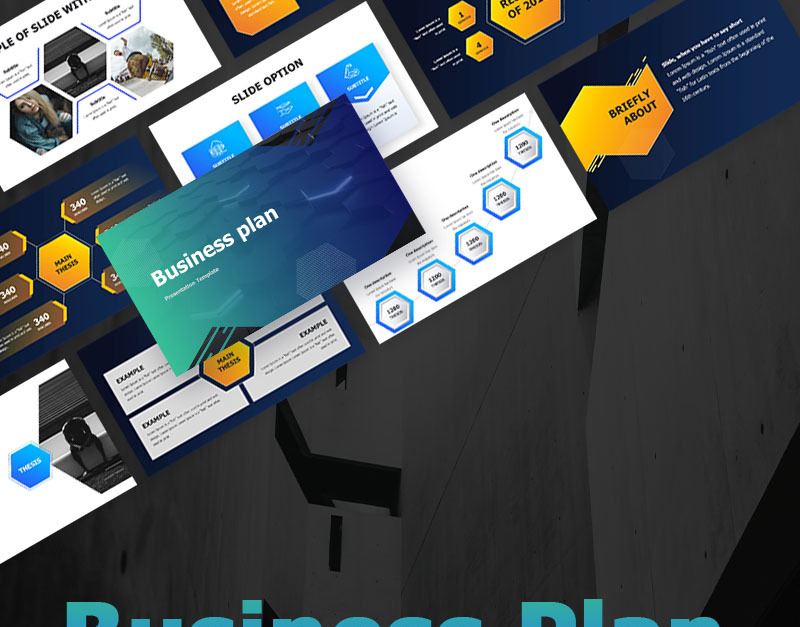 Business Plan Presentation PowerPoint template