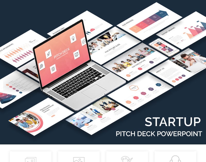 Pitch Deck Business PowerPointVorlage TemplateMonster