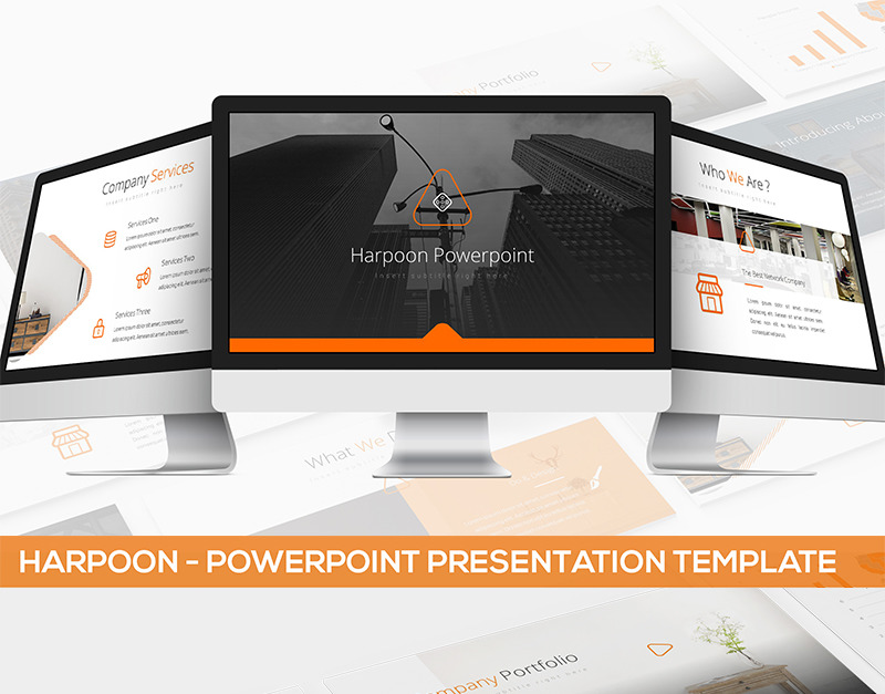 Harpoon - Presentation PowerPoint template - TemplateMonster