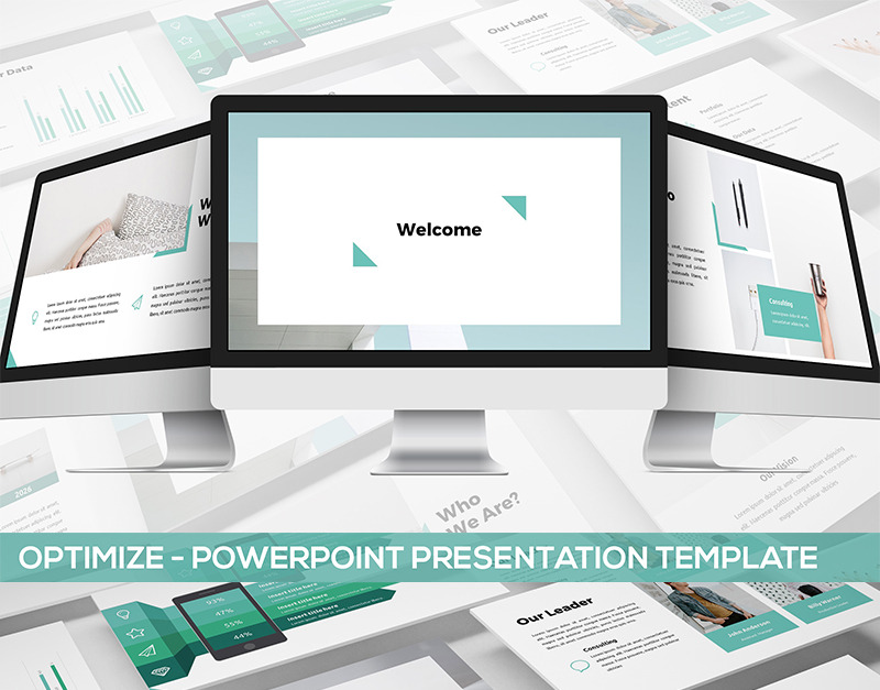 Optimieren - Mehrzweck-PowerPoint-Vorlage - TemplateMonster