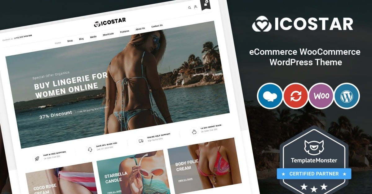 Icostar - Lingerie and Swimming clothes WooCommerce Theme
by TemplateMela
