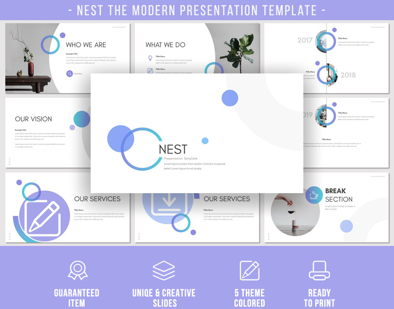NEST - Presentation - Keynote template - TemplateMonster