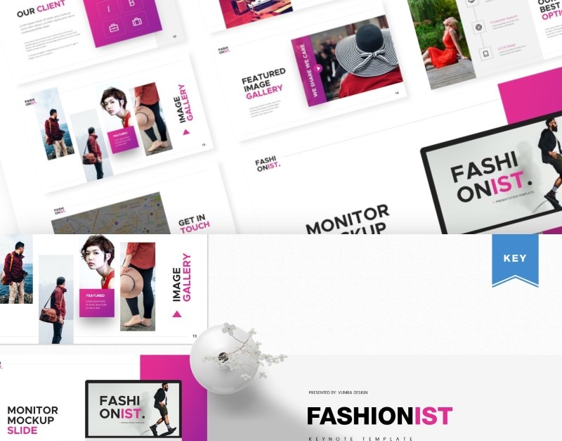 Fashionist | Google Slides #84376 - TemplateMonster