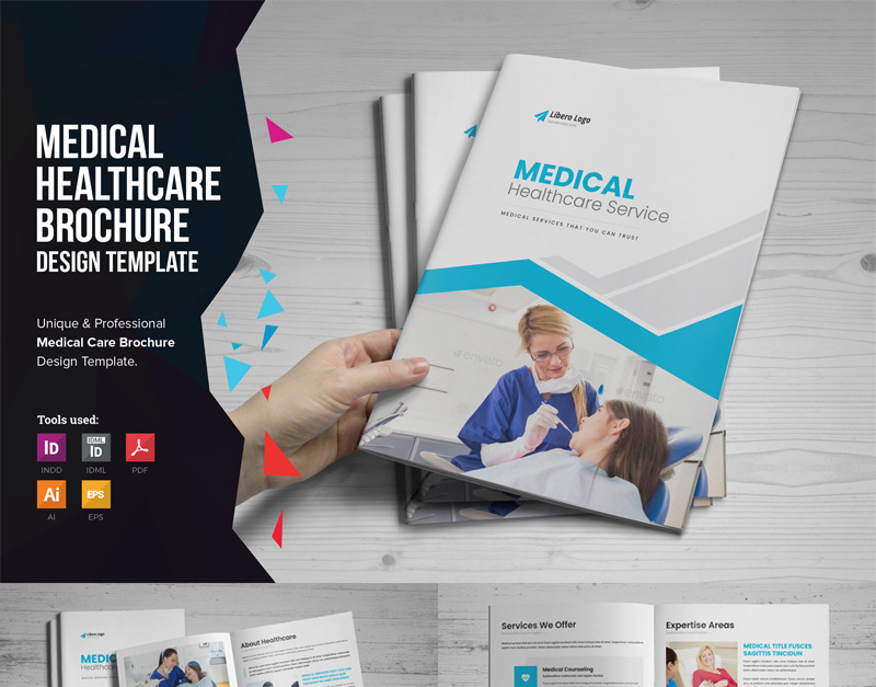 Madicare - Medical HealthCare Brochure - Corporate Identity Template