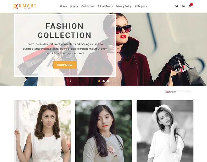 KMART - Multipurpose Shopify Theme #86386 - TemplateMonster