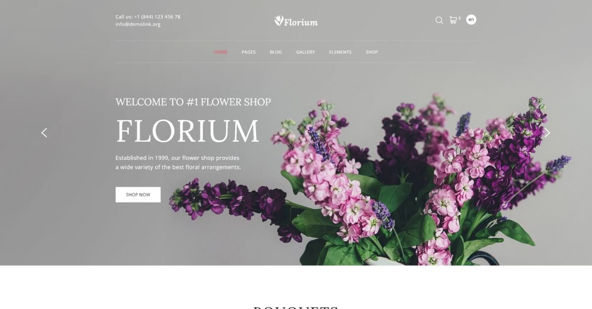 Florium - Flower Store Modern Multipage HTML Website Template
by RockThemes