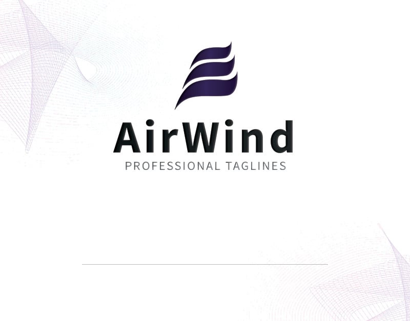 AirWind Logo Template #88267 - TemplateMonster