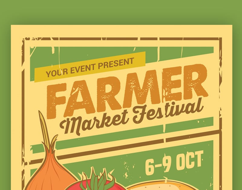 Farmer Market Festival - Corporate Identity Template