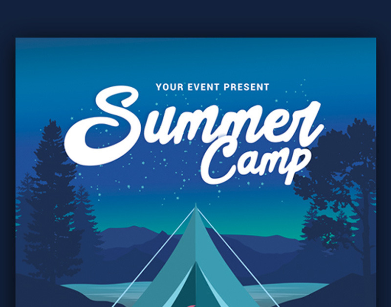 Summer Camp Event - Corporate Identity Template