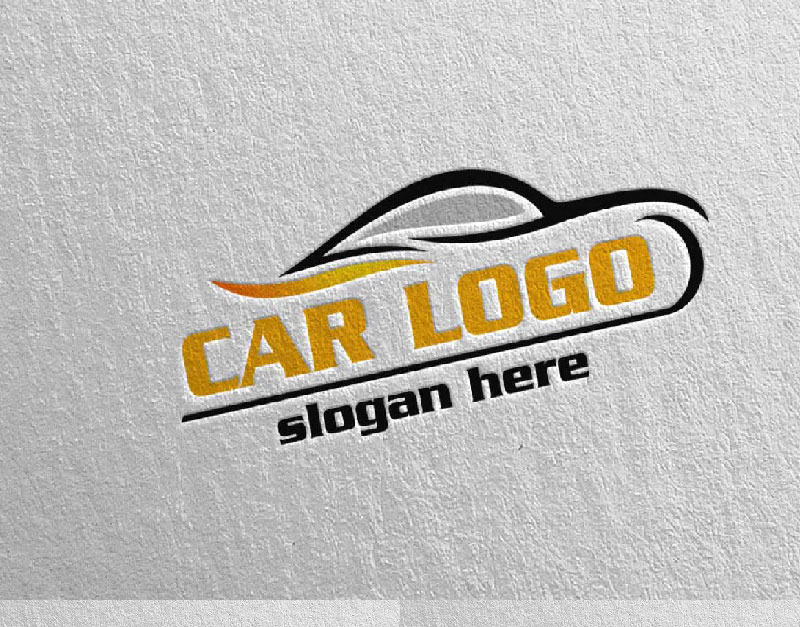 Car 5 Logo Template #89940 - TemplateMonster