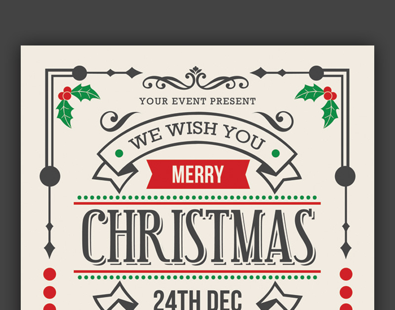 Christmas Flyer - Corporate Identity Template