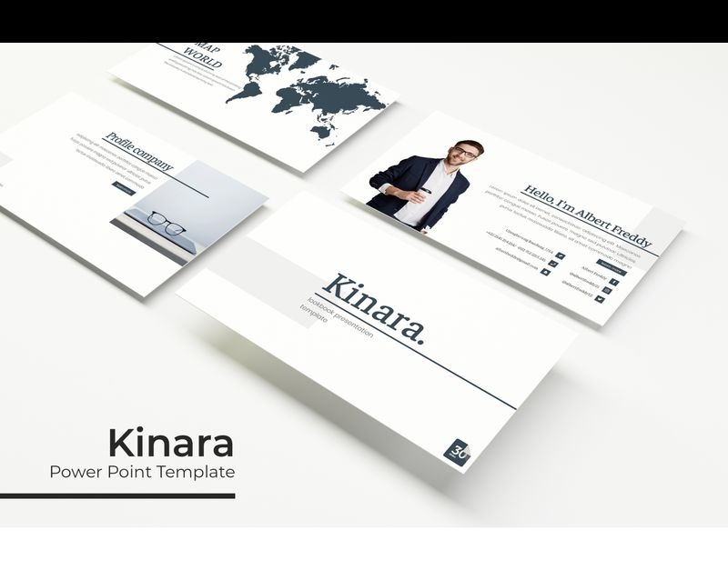 Kinara PowerPoint template #94721 - TemplateMonster