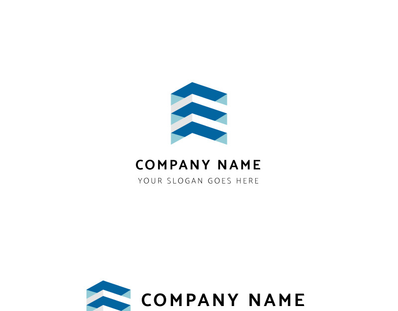 Corner Logo Template 95745 TemplateMonster