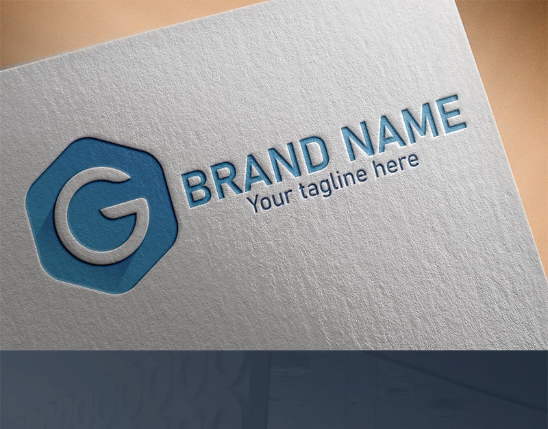 G Letter Design Logo Template #97789 - TemplateMonster