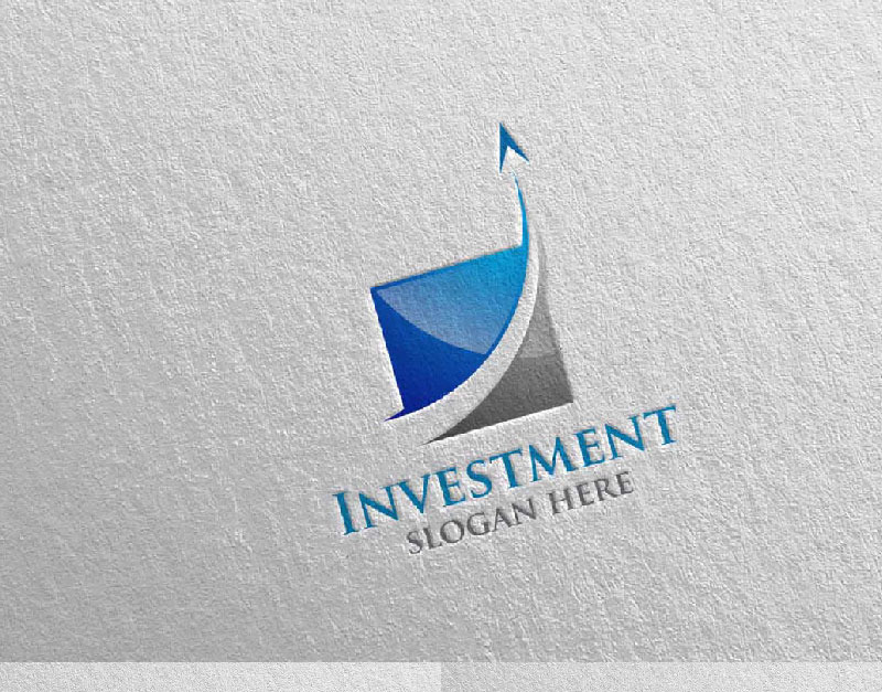 Investment Marketing Financial 2 Logo Template