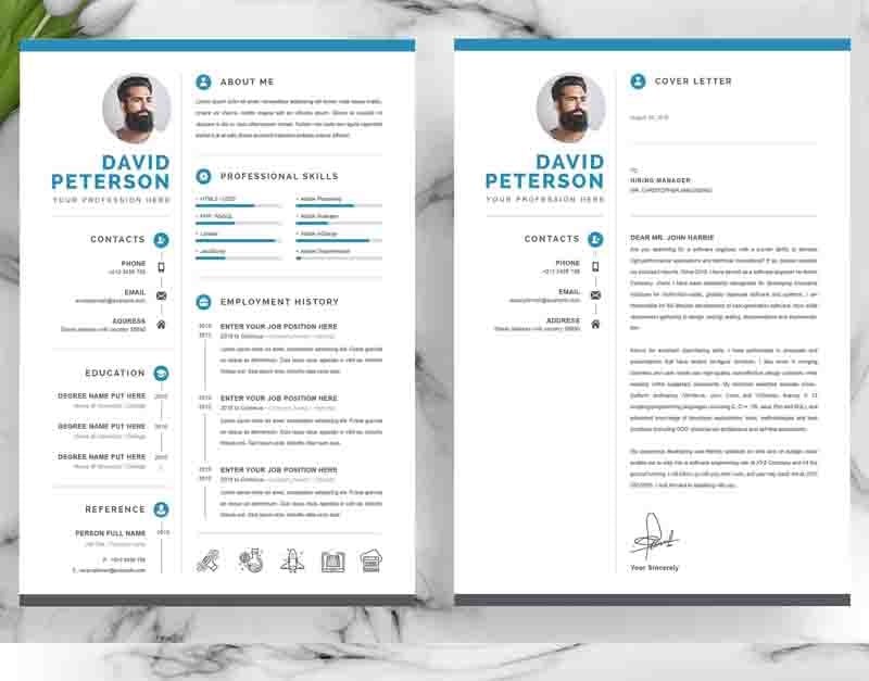 For David Resume Template #97979 - TemplateMonster