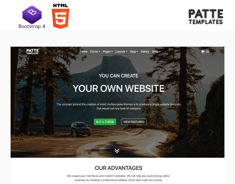 Wildbiz Website HTML Template
by Patteru