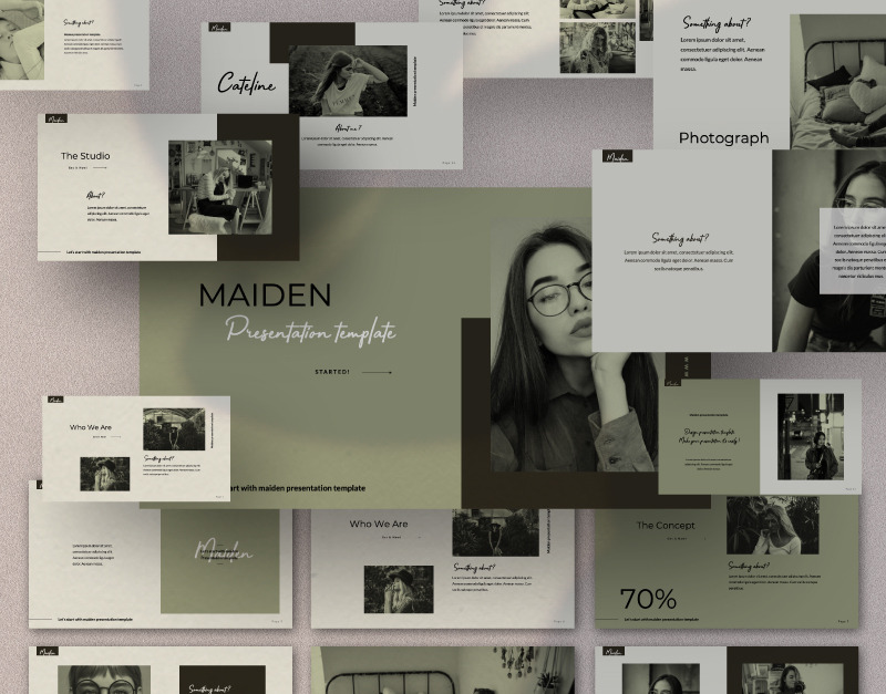 MAIDEN Presentation - Keynote template - TemplateMonster