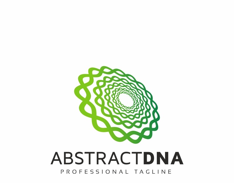 Circle DNA Logo Template #99486 - TemplateMonster