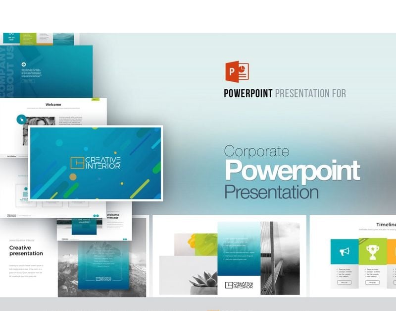 Creative Presentation PowerPoint template - TemplateMonster