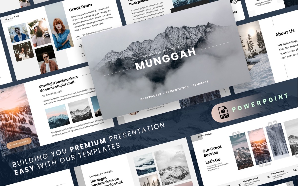 powerpoint presentation templates outdoor