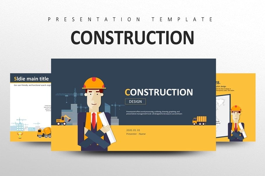 construction project presentation pdf