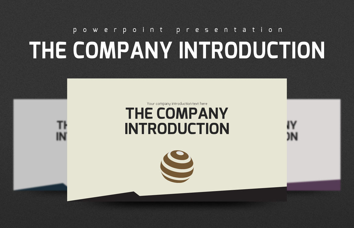 powerpoint presentation for company introduction