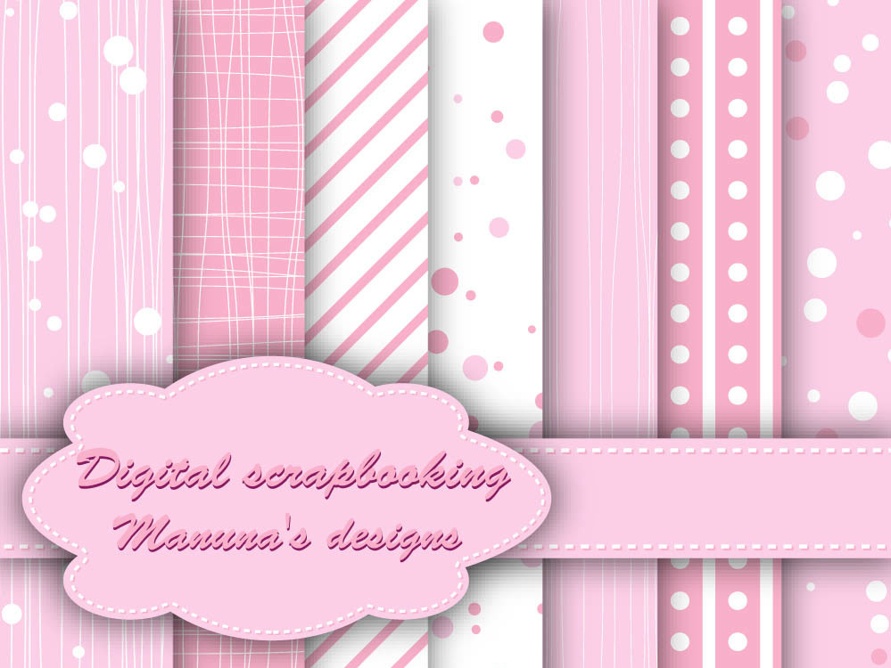 GRAFOPLAS 37010532. Láminas de pegatinas Scrapbooking colección Rosa bebé  de Anita y su mundo