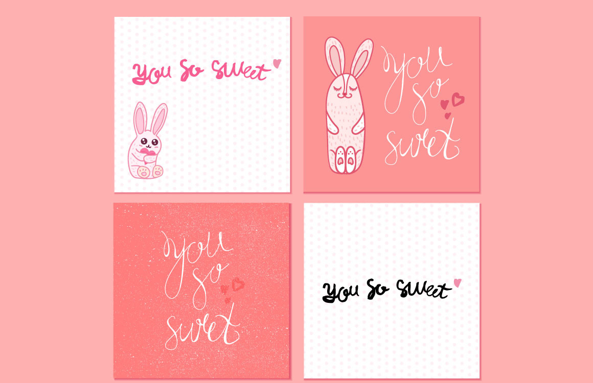 So sweet перевод. You are so Sweet. Rabbit Love Lettering.