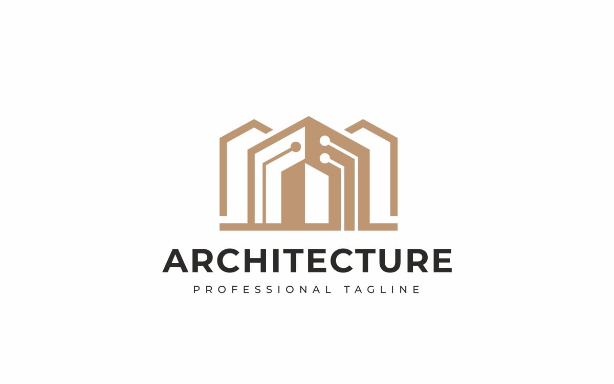 Architecture Logo Template #112394 - TemplateMonster
