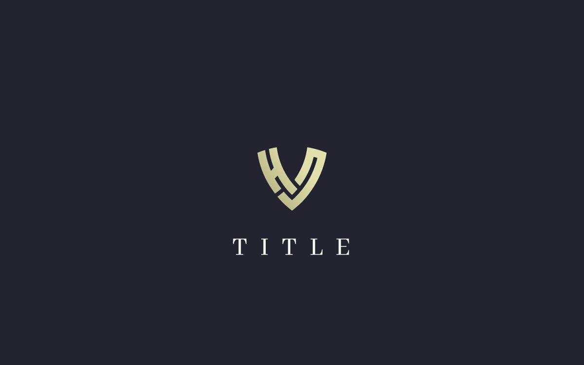 Initial VH letter Logo Design vector Template.... - Stock Illustration  [91032990] - PIXTA
