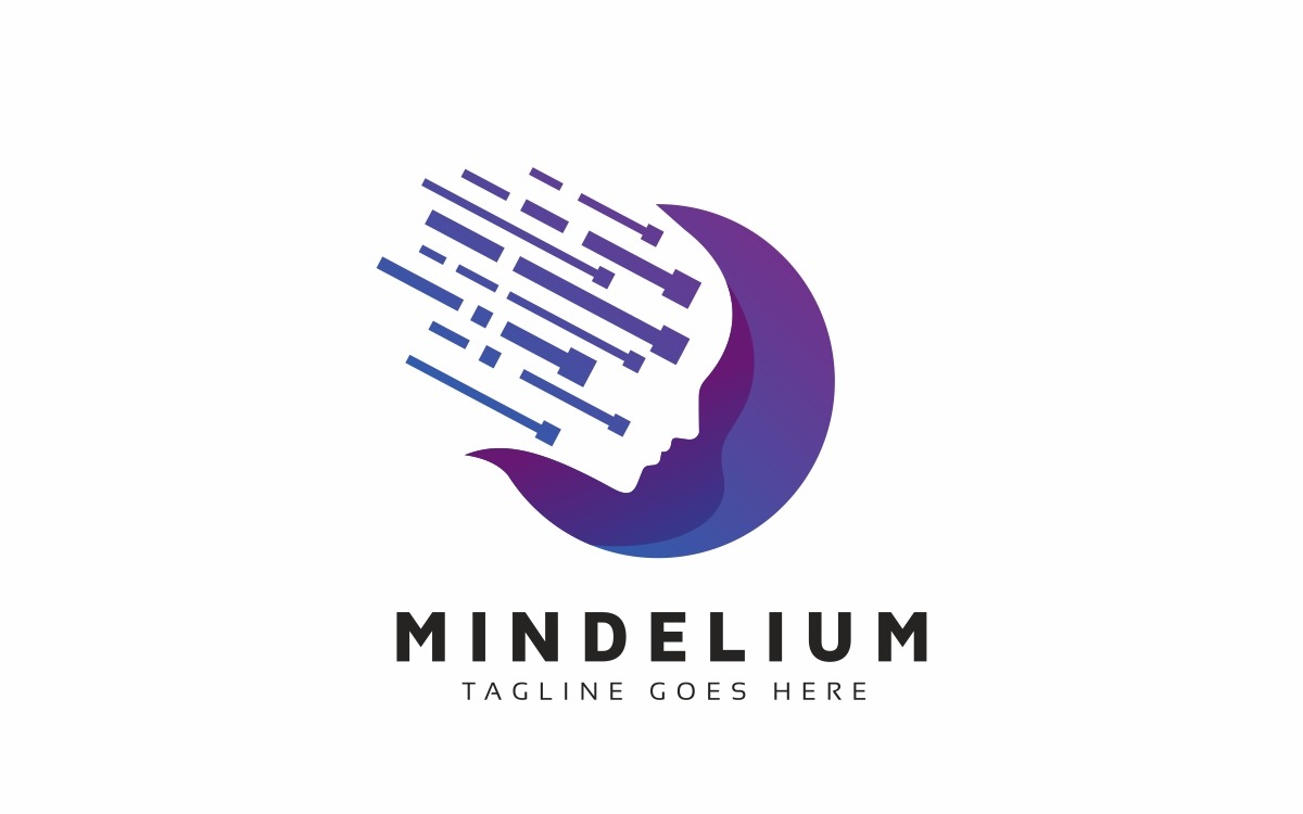 Digital Human Logo Template 113739 TemplateMonster
