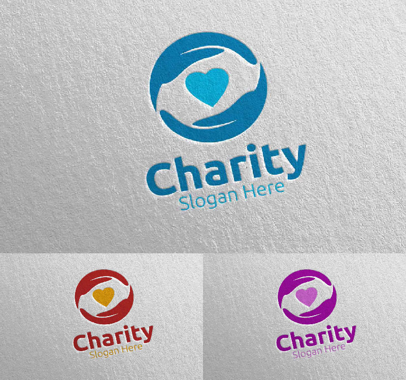 Charity Logo Stock Photos and Images - 123RF