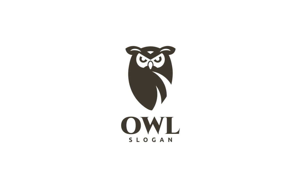 Owl Logo Template #122054 - TemplateMonster