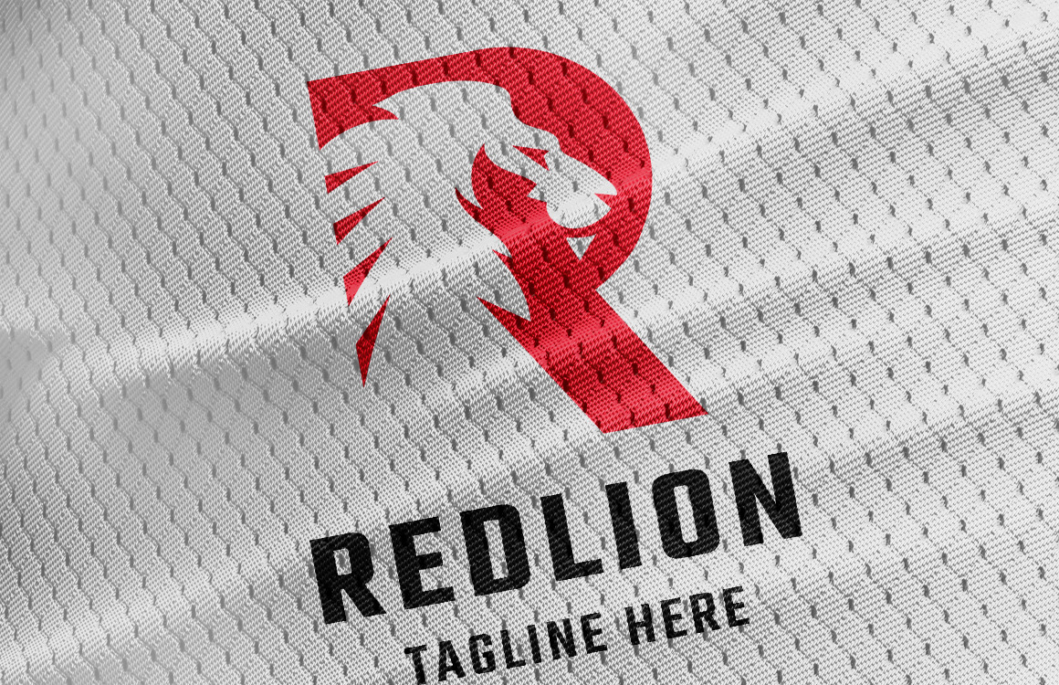 Red Lion Letter R Logo Template #122362 - TemplateMonster