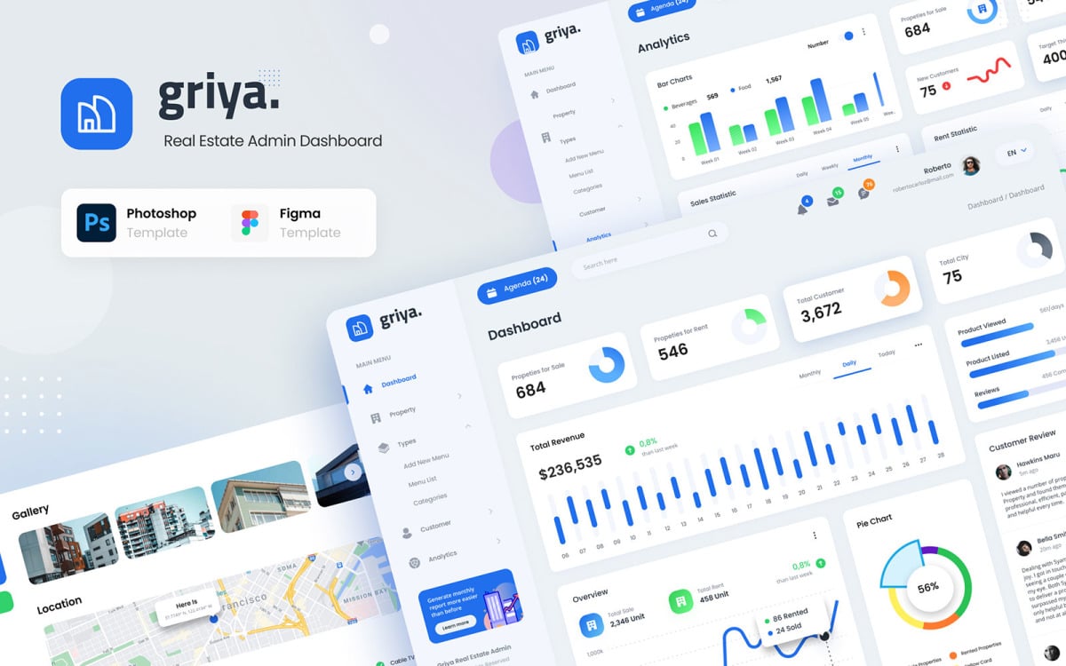 Nulled Griya Real Estate Admin Dashboard Bootstrap 5 vrogue.co