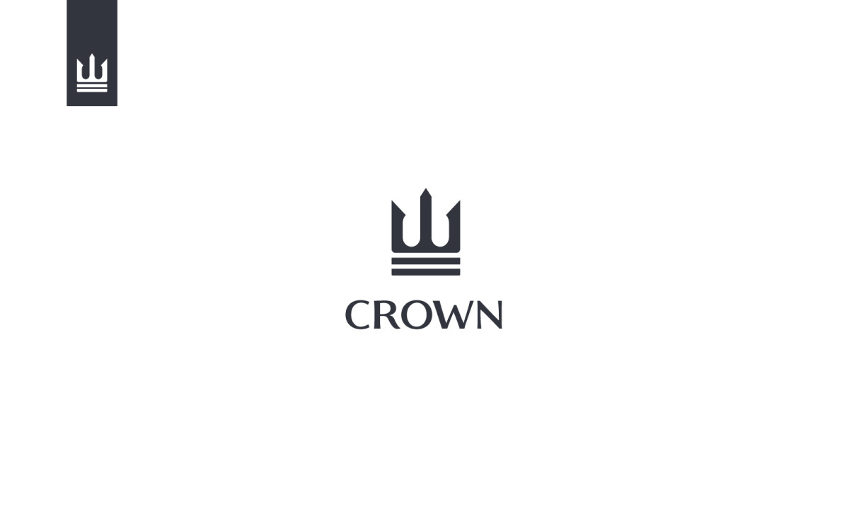 Abstract Crown Logo Design Letter Mm Stock Illustration 1934137790