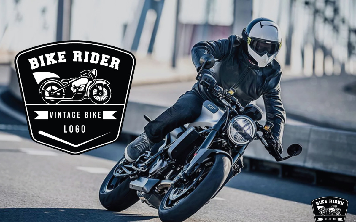 Bike Motorcycle Rider Vector & Photo (Free Trial) | Bigstock