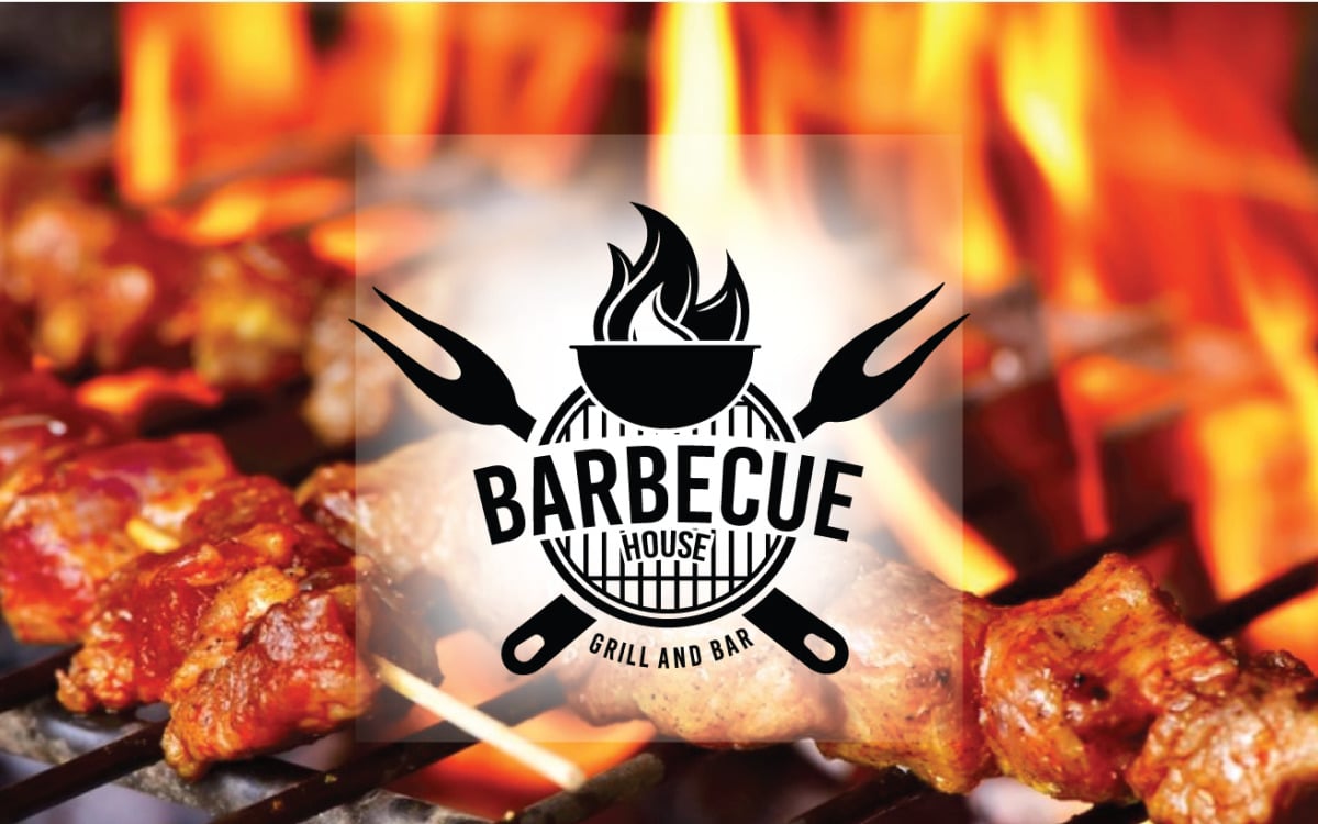 Barbecue Logo Template 124092