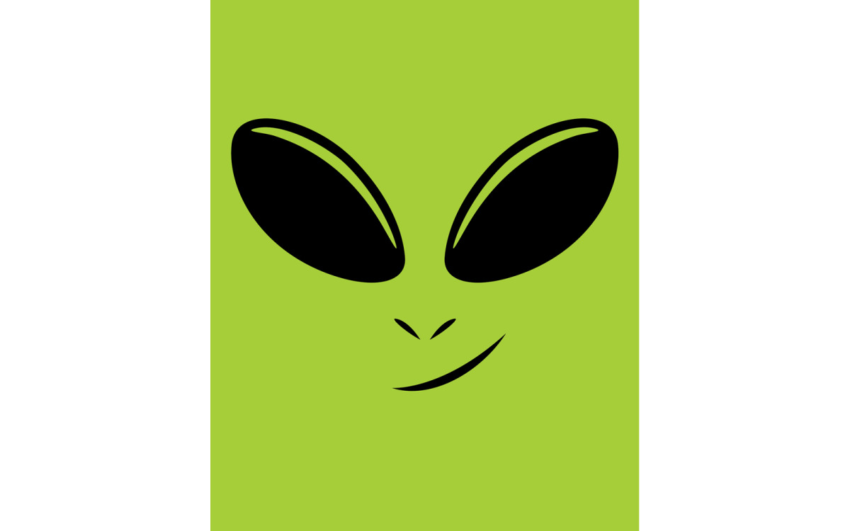 Alien Face - Illustration #124628 - TemplateMonster