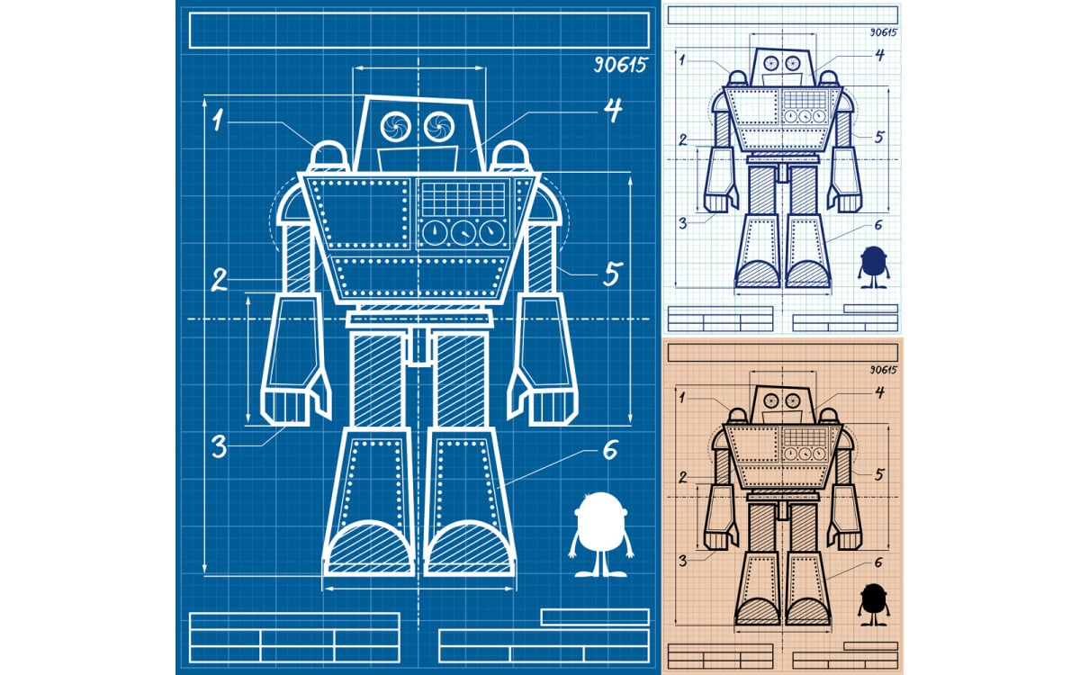 Productos del hogar: De Animados Robot