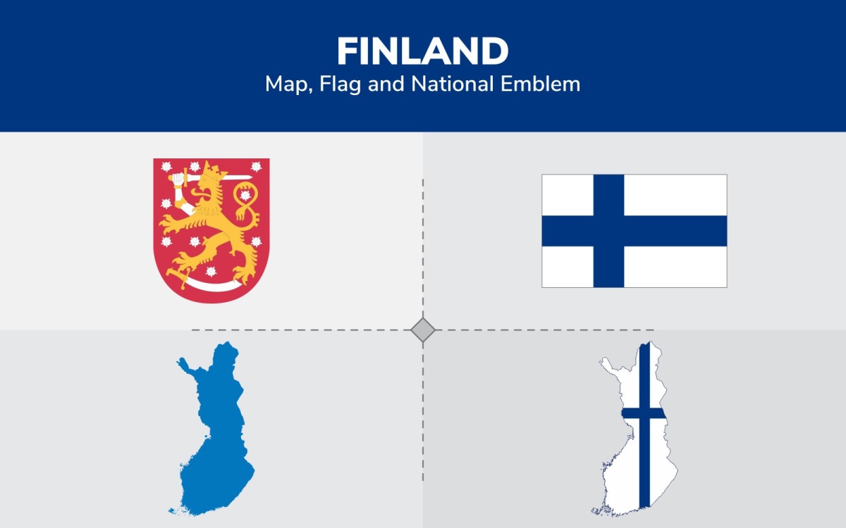 mappa della finlandia