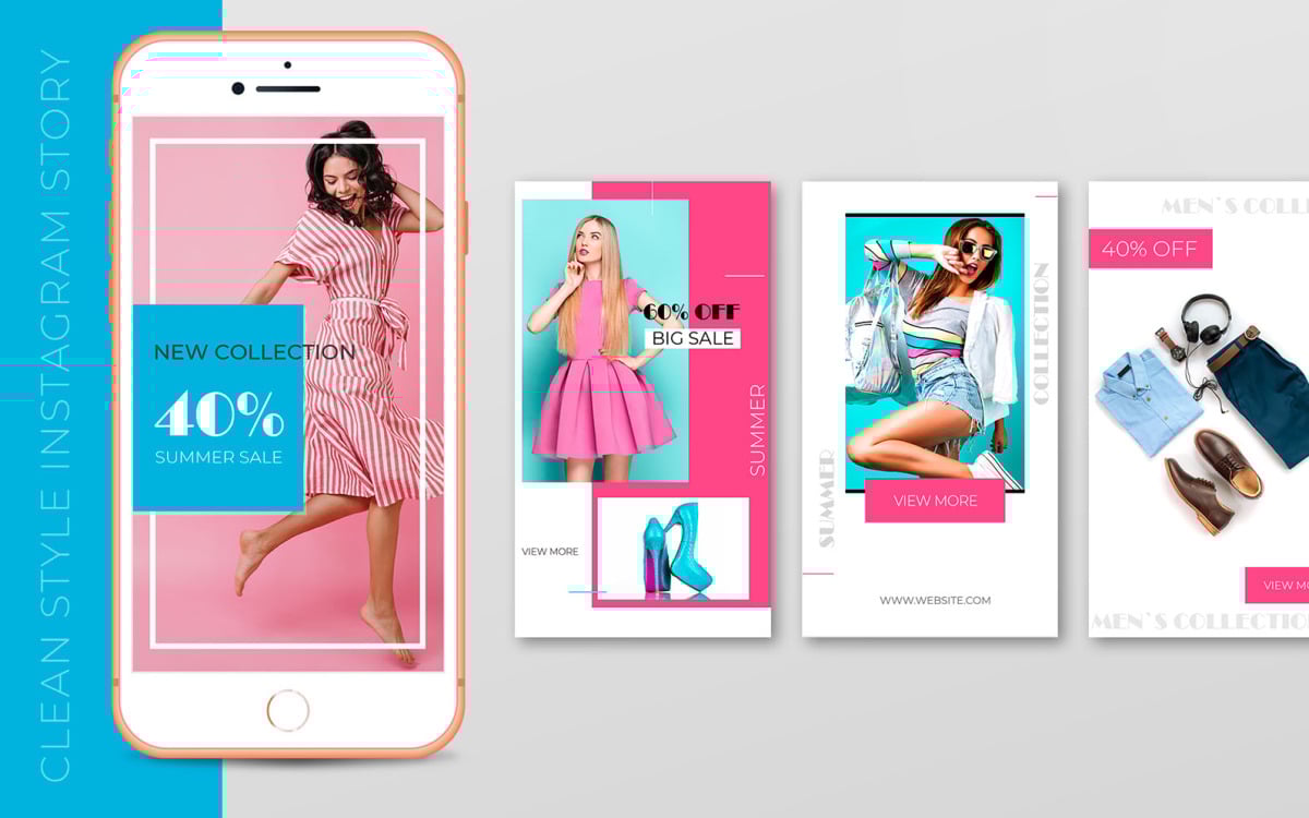 Fashion Blogger Templates Instagram Story Templates Fashion Boutique
