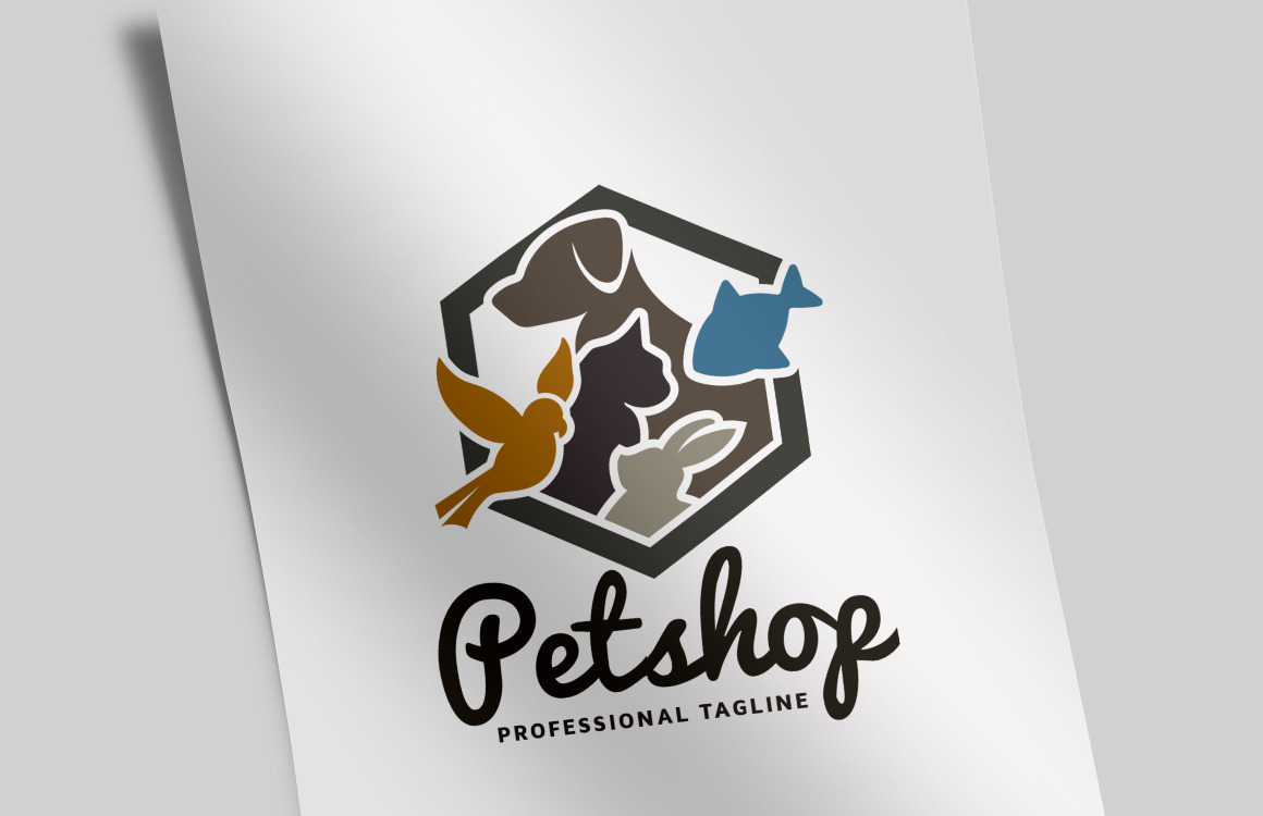 Pet Shop Logo Template 162718 Templatemonster