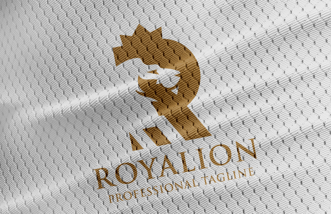 Royal Lion Letter R Logo Template Templatemonster