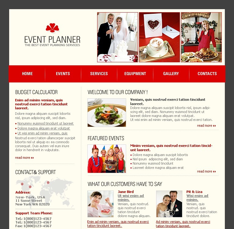 party planner website party planner website