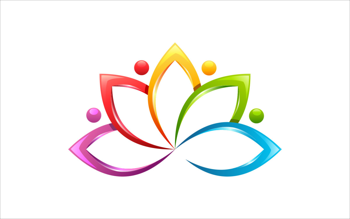 Lotus Yoga Logo Vector Design Stock Vector - Illustration of fitness,  branding: 102110934
